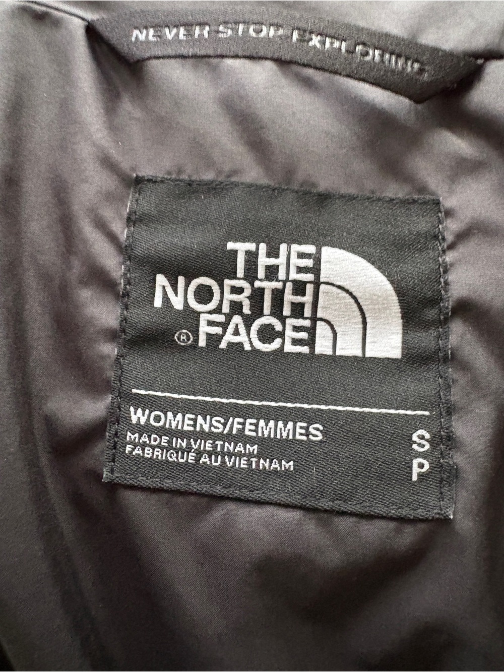 The North Face Metallic Gold Quilted Puffer Jacket - Women - Picture 6 of 6